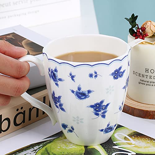 Cute Coffee Mugs For Women Bone China Mugs Teacup Christmas Mugs Birthday Gifts For Women Friends Coworker Boss #TOP2