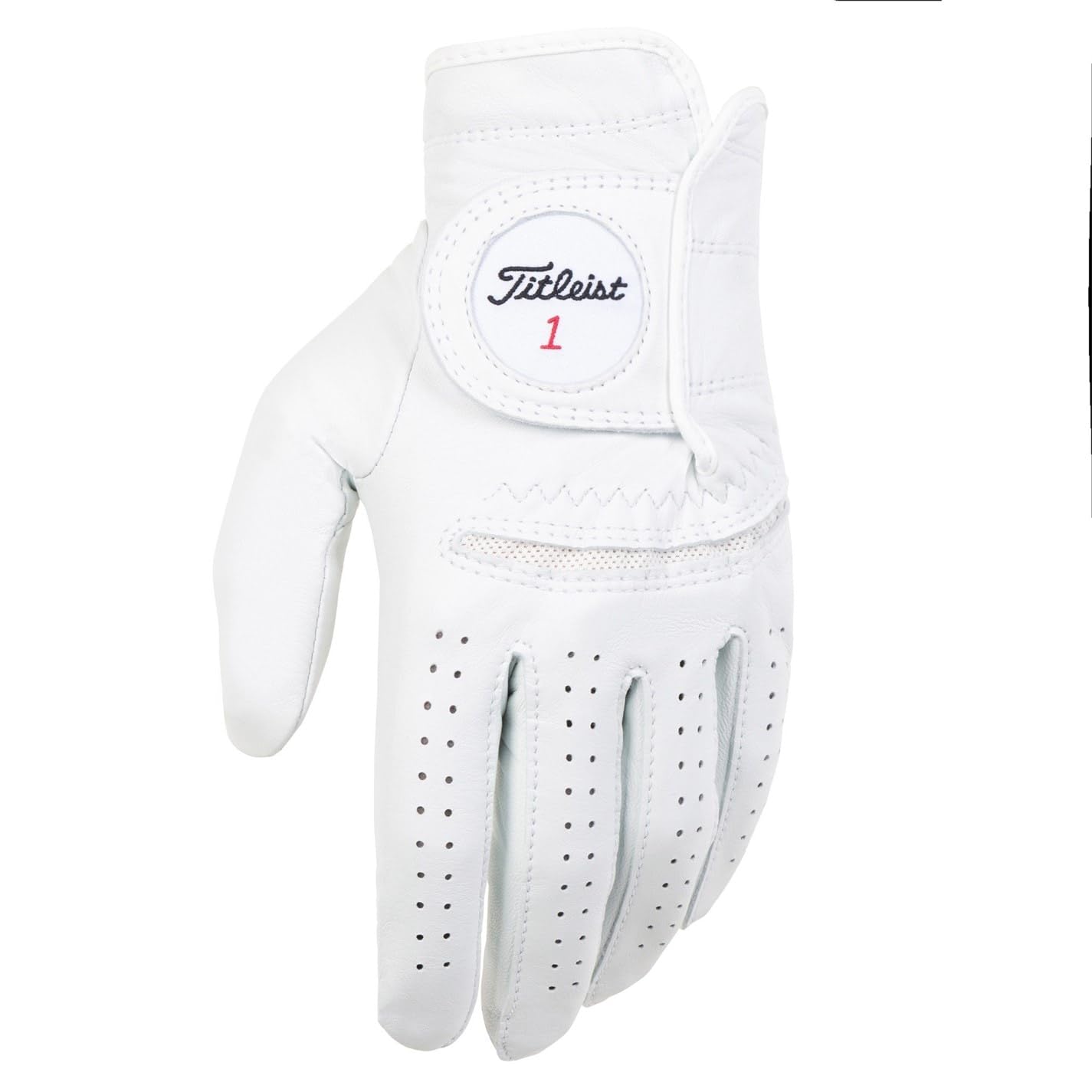 Titleist Perma rękawiczki męskie, miękkie, białe