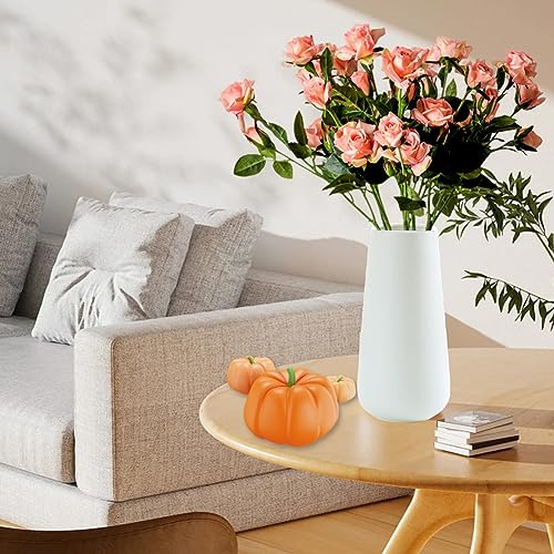 Vaso per fiori moderno: il nostro vaso bianco alto 20 cm in ceramica aggiunge un tocco moderno alla tua decorazione. La superficie opaca garantisce un design senza tempo ed è ideale per la presentazione di erba della pampa o altre composizioni floreali