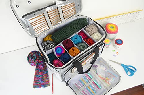 Image of ArtBin Needleworks Grey Project Bag
