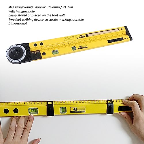 Compass Scriber Carpintaria Bússola Scriber Instrumento de Medição de Ângulo Scribe Transferidor Mar