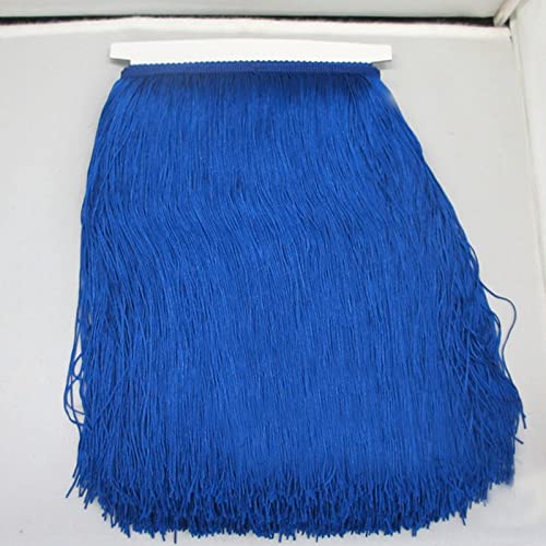 10 Yard/lot 30 CM Long Polyester Gland Dentelle Africaine Frange Garniture pour Coudre Robe Latine Vêtement Accessoires Ruban-10 mètres, 19