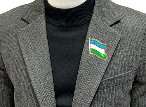 Image of vmcoatdu Country Flag Pin Badge International Travel Brooch Metal Alloy Souvenir Pin for Hat Clothes Backpack