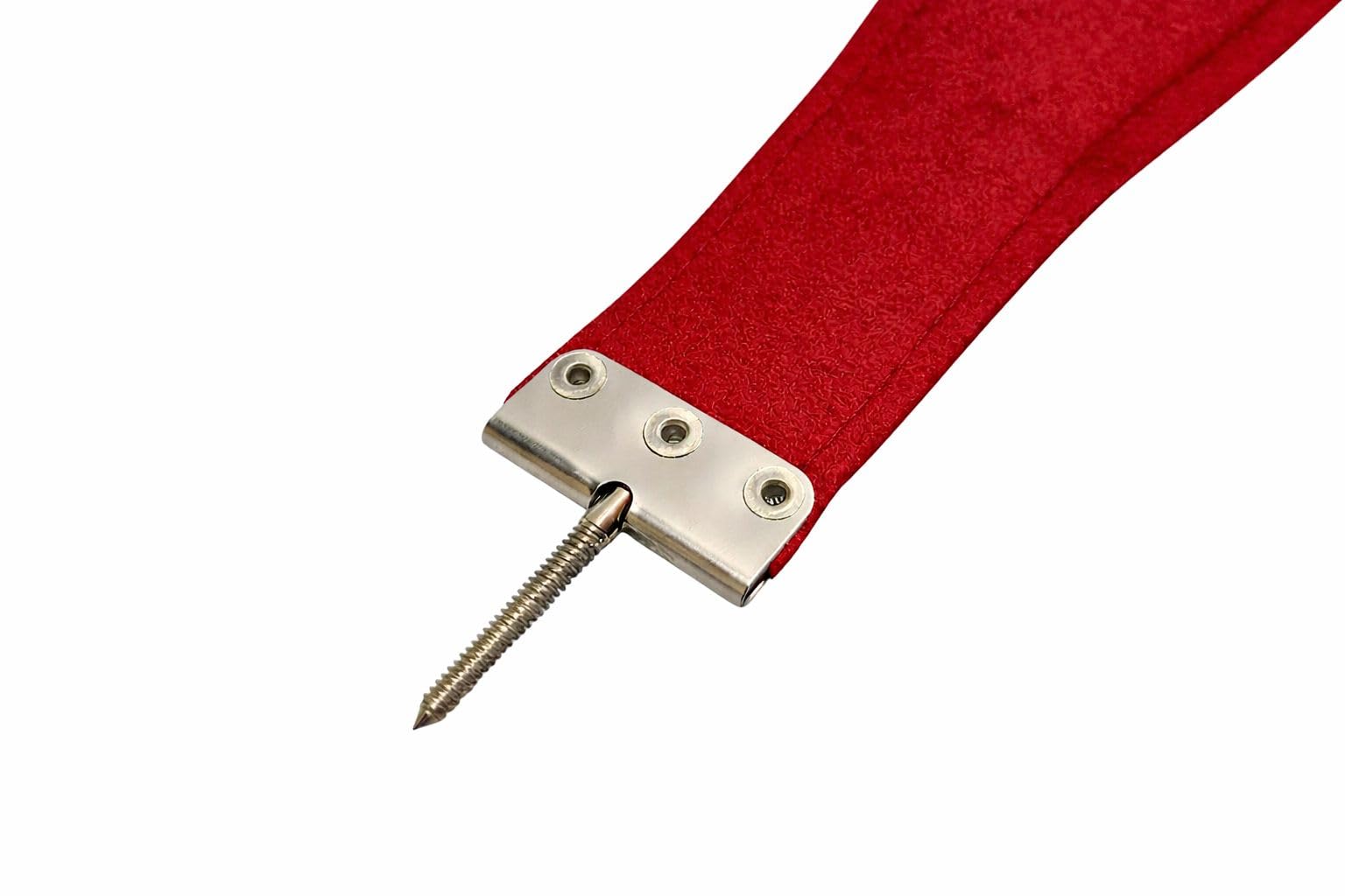 Steirische Harmonika Bassriemen Extravagant rot inkl. Spindel – verstellbarer, gepolsterter Bassgurt für steirische Harmonika – hochwertig, komfortabel, edles Design im traditionellen Trachtenstil