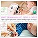 Automatic Electric Nail Trimmer with LCD Digital Display, Electric Nail Clipper with 3-Speeds Levels, USB Rechargeable Safety Nail Clippers for Babies,Children, Adults,Seniors(Pink)