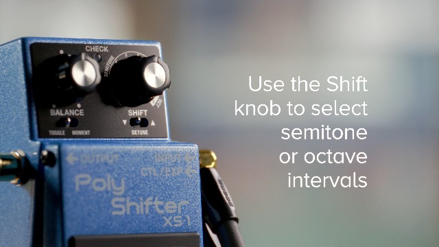 Amazon.com: BOSS XS-1 Poly Shifter | Compact Pitch Shifting Pedal