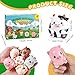 12 Pcs Farm Party Favors Slow Rising Foam Squishy Animals Toys for Kids