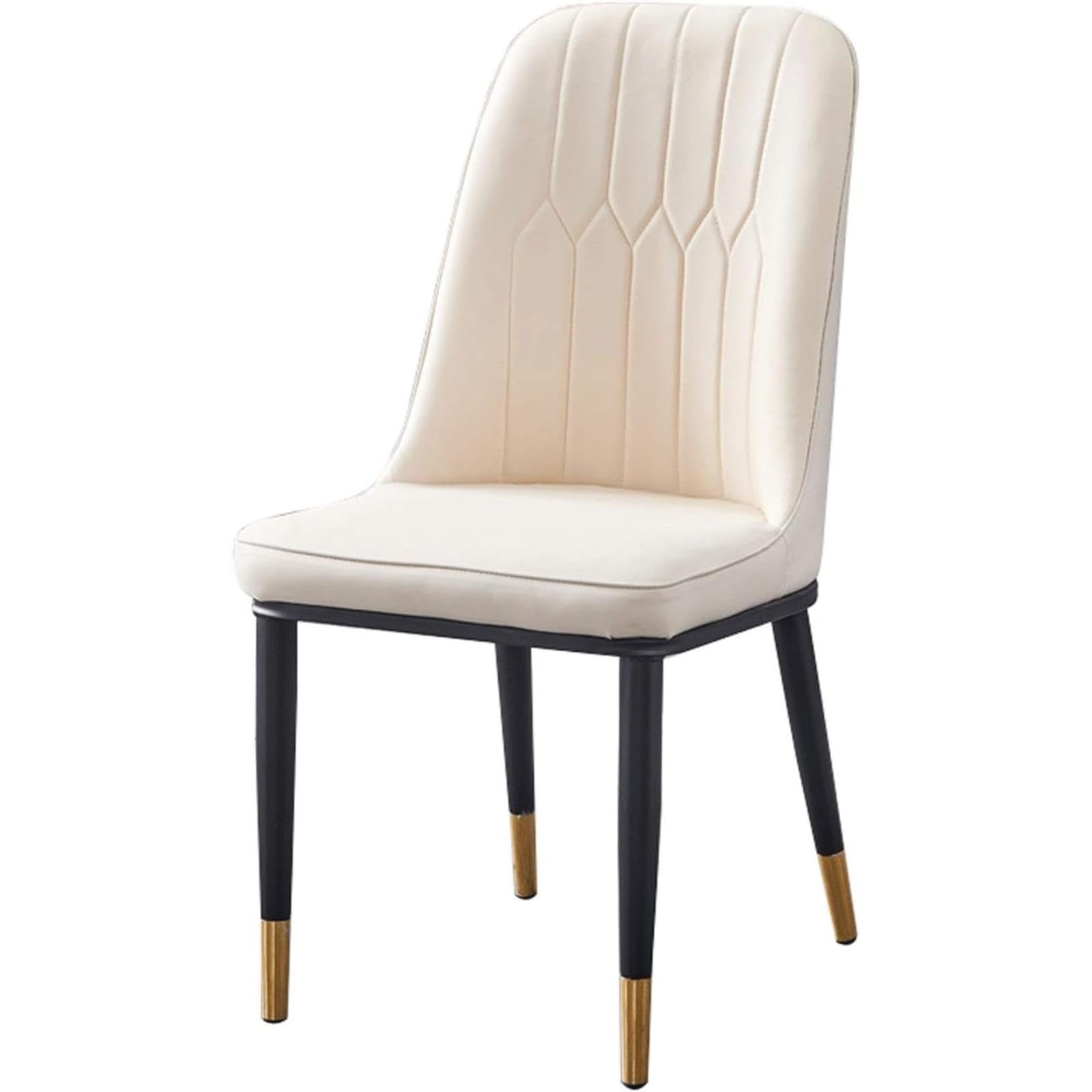Chaise de cuisine moderne en similicuir pour repas chaleureux
