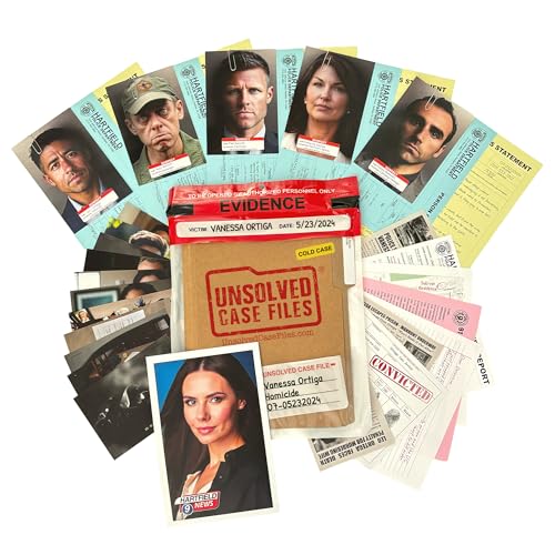 Cold Case Murder Mystery Game miniatura 1