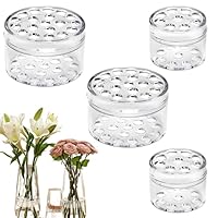 4pcs Blumenhalter,Blumenhalter Für Vasen,Hanataba Blumenhalter,Blumen Bouquet Twister,Blumenstielhalter,Transparenter Spiralstielhalter Für Blumen,Für Diy Blumenarrangement Halte Stielhalter Blumen