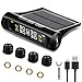 Produktbild NWOUIIAY Reifendruckkontrollsystem Auto TPMS Sicherheits-Sprachalarmanlagen Auto mit LCD-Display & 4 Sensoren IP67 wasserdicht für Auto SUV KFZ