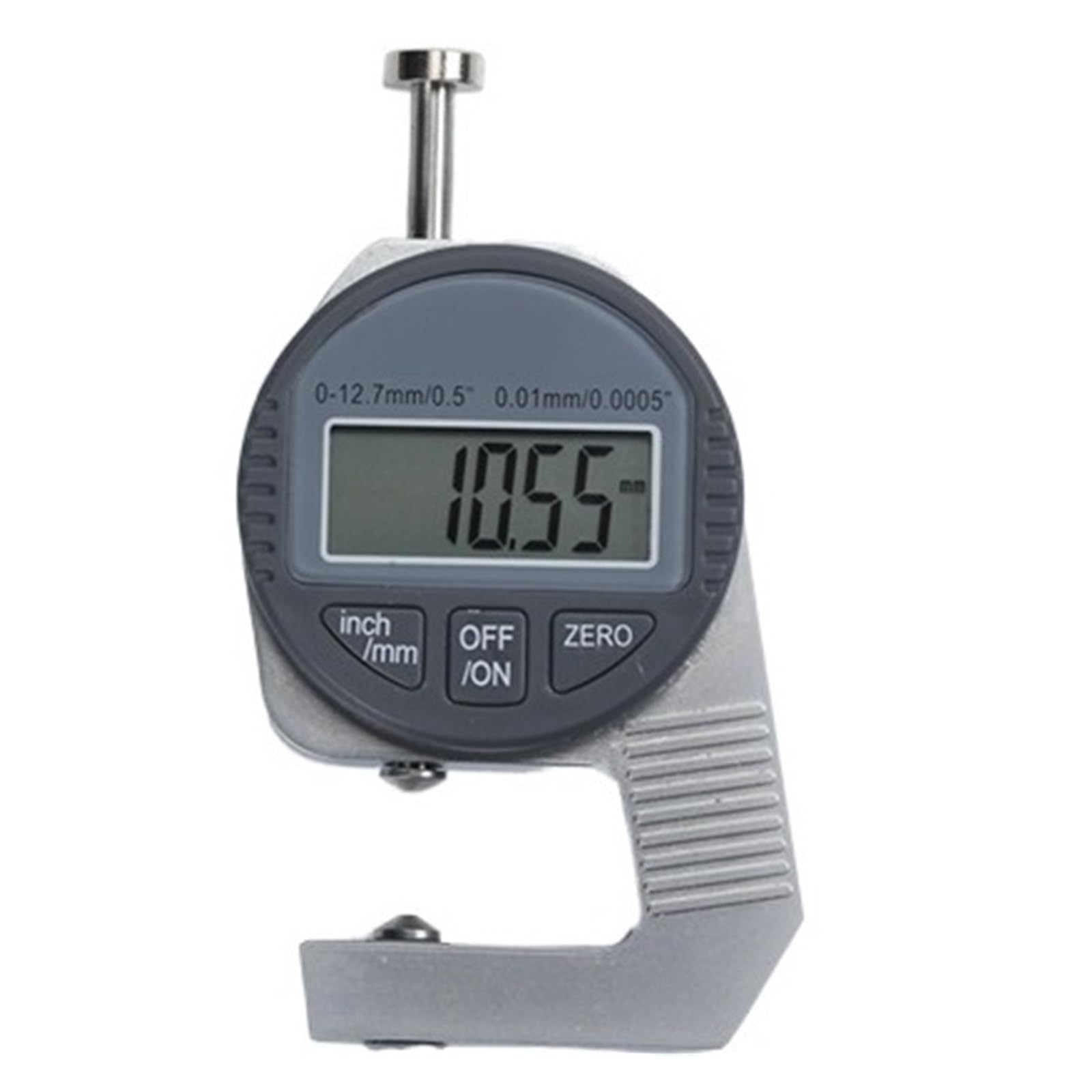 0.01mm Cyfrowy Miernik Grubości Duża Kieszeń LCD .0005 "10mm Czujnik Zegarowy Gąbka Blacha Stalowa Skóra(Tip Size)