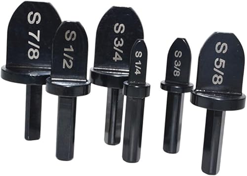 Miniatura 10 de 5 Uds. Herramienta de estampación de cobre manual con brocas para abocar y expandir tubos de cobre para reparaciones de Hvac y plomería