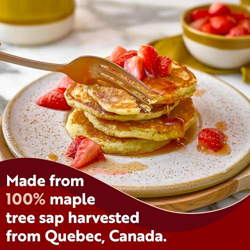 Pure Maple - Dark Robust - 100& Pure Maple Syrup - 1 Litre Jug - 5