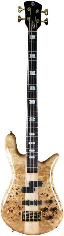 Spector Euro4LX EX Bass Guitar (Poplar Burl, Clear Gloss)