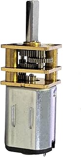 ELLANA Powered Mini GA12-N20 Gear Motor, Smart Car 3V 6V Micro DC Gear Reducer Motor Rubber Tire Bracket Accessories Kit Torque Gear (Size : Accessories Package, Color : 3V100rpm)