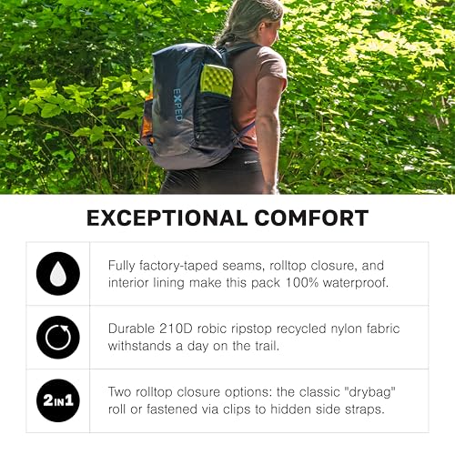 Mochila impermeable Exped Typhoon 25L resistente al agua miniatura 4