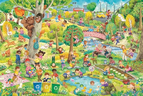 Schmidt Spiele 56531 Game, Fun and Environmental Protection, 150 Pieces