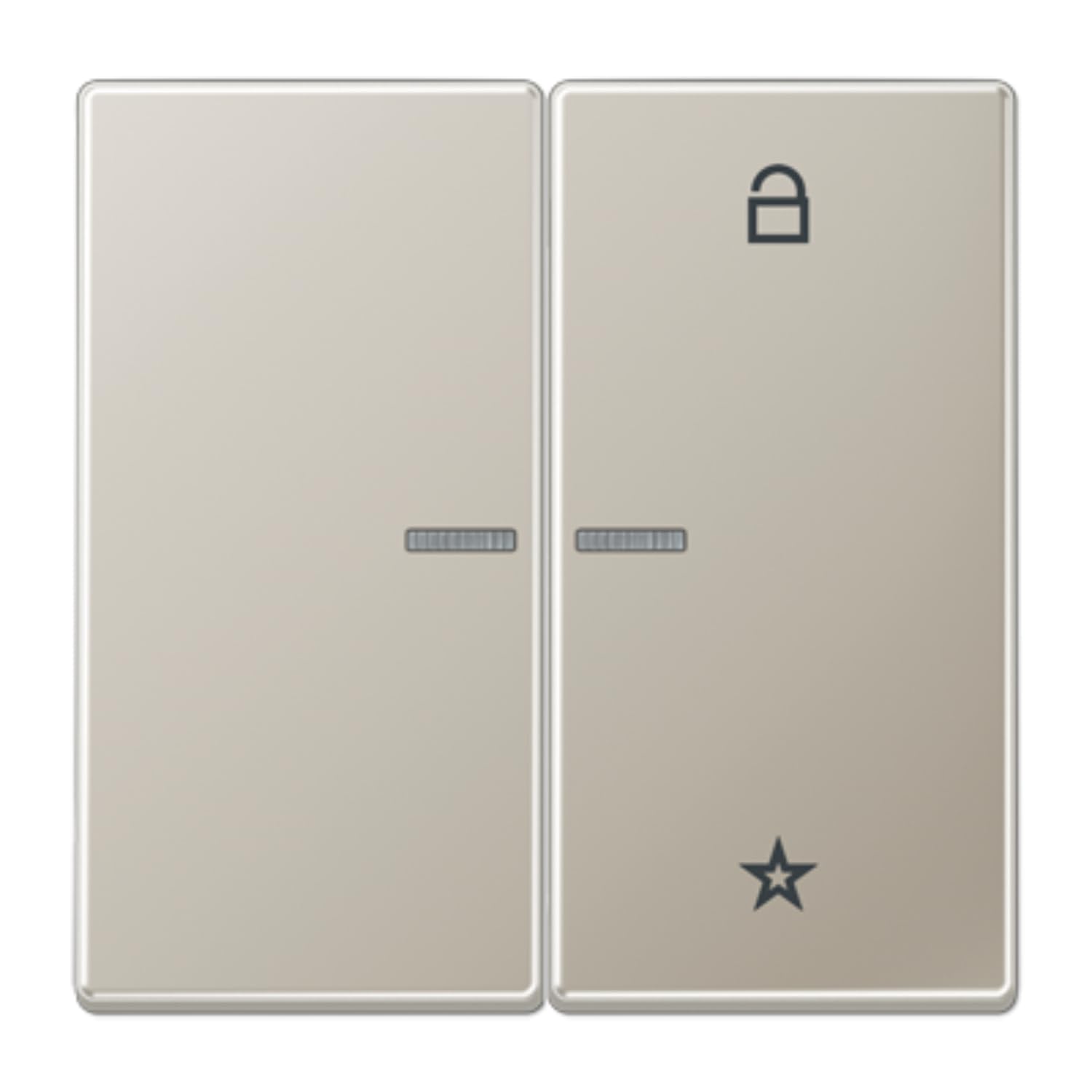 Touche capteur eNet LS JUNG FMES1701 commande domotique sans fil