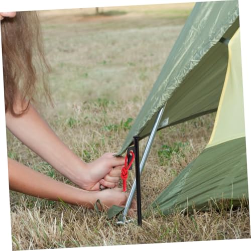 Estacas para tiendas de campaña TOYANDONA resistentes para suelo duro piquetas de camping 8