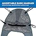 Patient Aid Full Body Divided Leg Sling - Easy-to-Wash Mesh Fabric for Bathing and Toileting - Comfy Safe Lifting for The Elderly and Non-Weight Bearing - Small, 165lb. Maximum Carrying Capacity