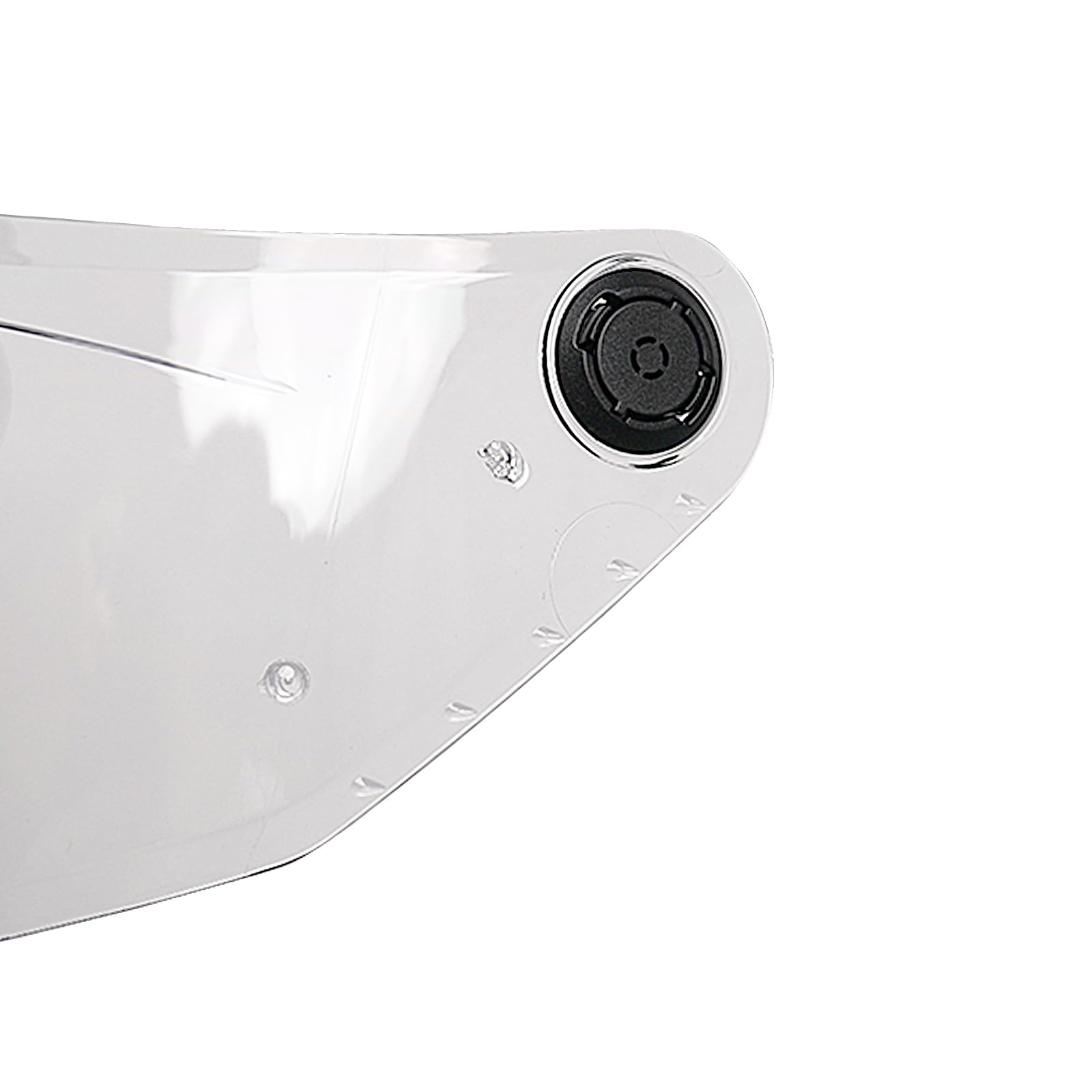 Helmvisier für MT-V-28B/THUNDER 4 SV/Stinger 2,Motorradhelm Visier,Motorrad Windschutz Helm Objektiv Visier Vollgesichts.UV Schutz Helmvisier (Klar)