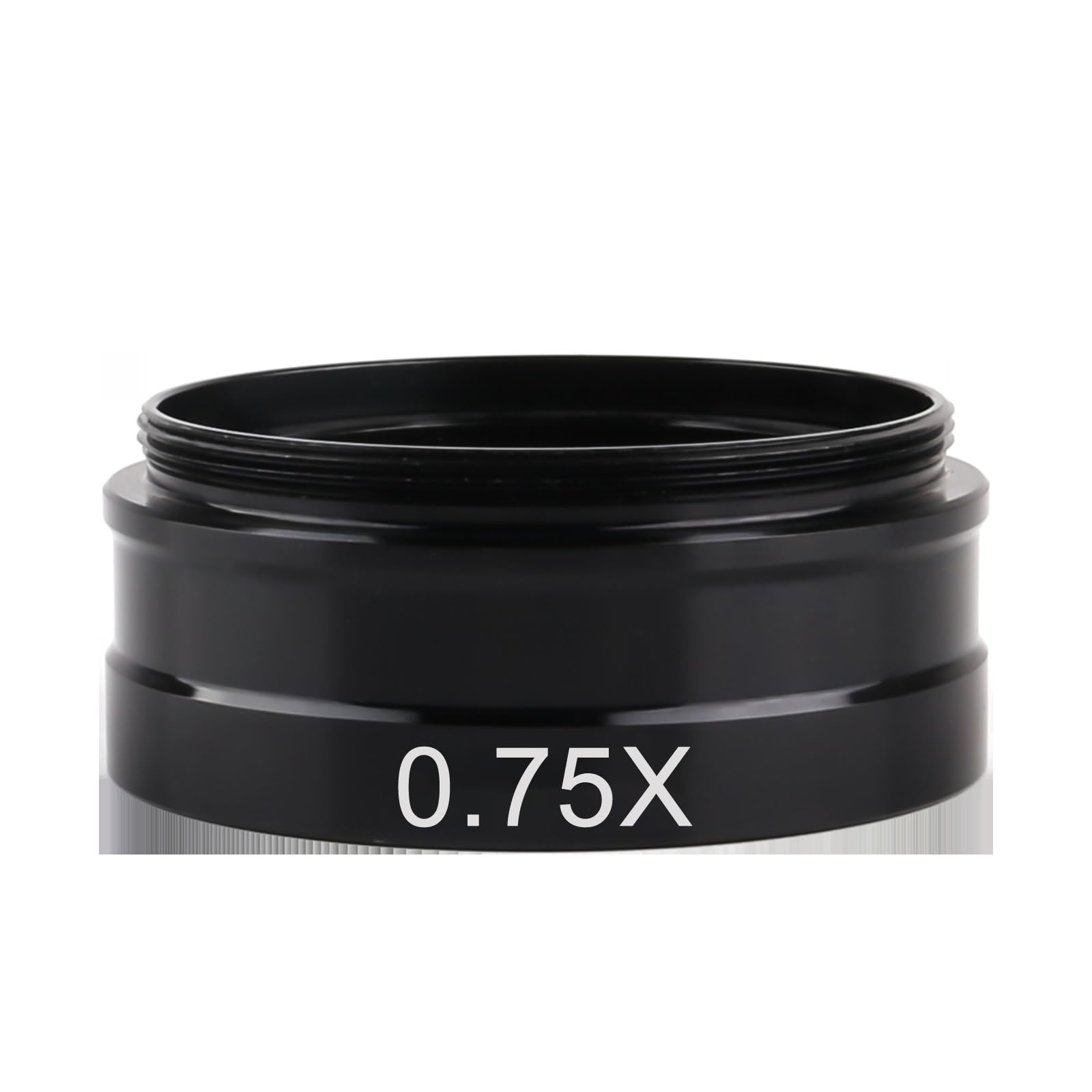 Edede 0.5X-2.0X Microscope Lens, 42Mm Auxiliary Objective S Lens 0.3X 0.5X 0.75X 2X For 180X C Mount Lens On Monocular Industry Lab Microscope Camera(0.5X-2.0X)