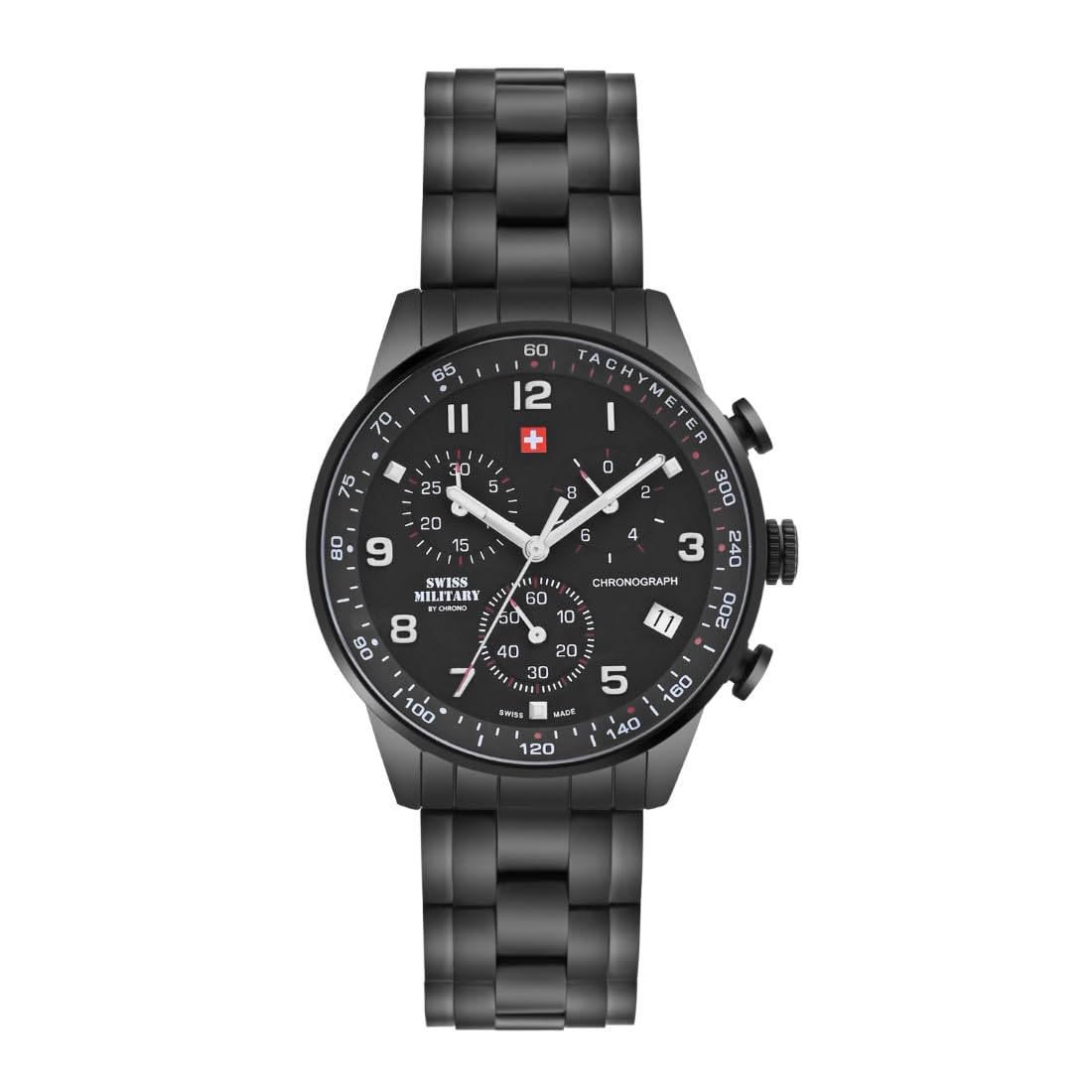 Swiss Military by Chrono Analogue Black Dial Mens Watch-SM34012.04 (B0CG9WH739) Amazon Price History, Amazon Price Tracker