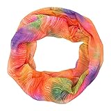 ✅ IMMER UND ÜBERALL TRAGBAR – Der Rundschal sitzt durch seine Form perfekt am Hals und rutscht durch seine geschlossene Form nicht weg.