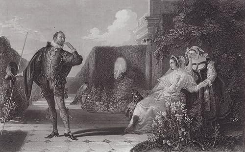 Art mural original Daniel Maclise grand tableau salon 60x90cm