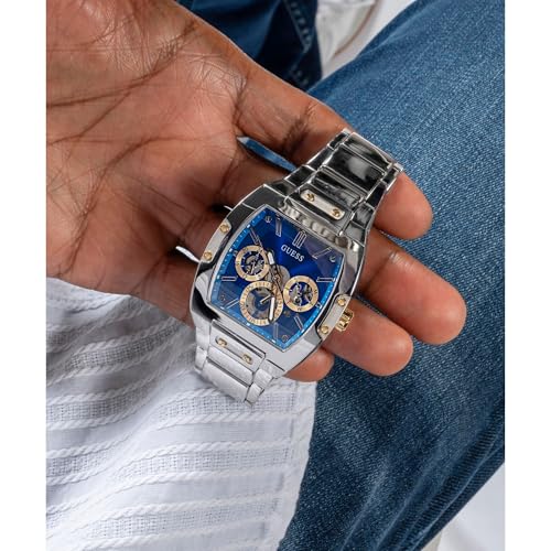 Image of Guess Men's GW0G Series| Analog Trend Watch| Polycarbonate Case| Silicone Bracelet | 50M Water Resistance