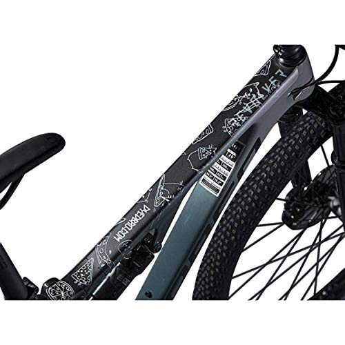 DYEDBRO MTB-Rahmenschutzfolie Weiß