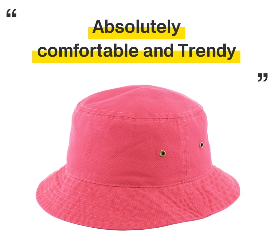 Image of KBETHOS 100% Cotton Washed Bucket Hat