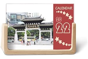2022 Illustrated Chinese Architecture Desk Calendar