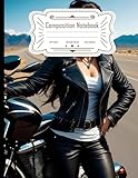 college jacket leather sleeves  Composition Notebook College Ruled: \