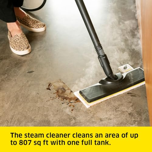 image for Kärcher Steam Cleaner, Multi Purpose, Power Steamer, Chemical-Free, 4