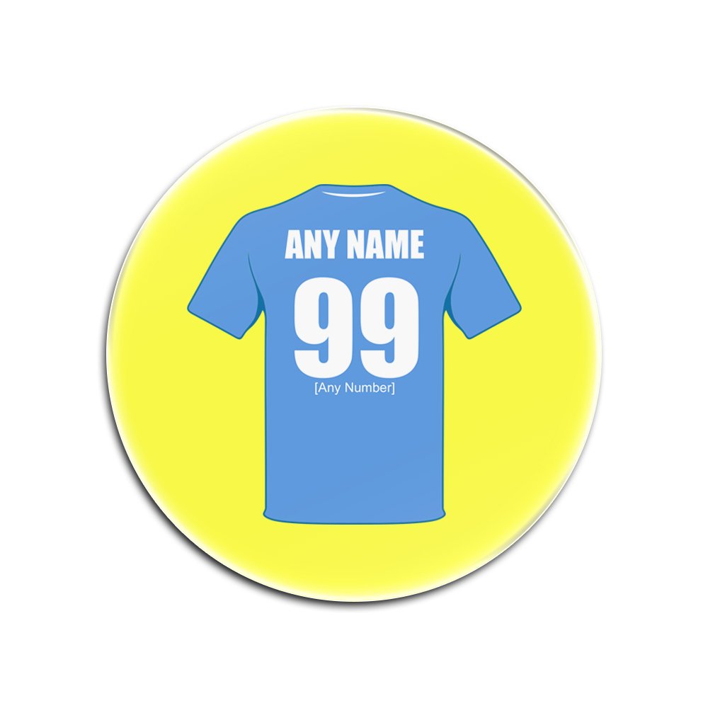 Sous-verres St Johnstone en verre jaune, le cadeau idéal pour supporter de football
