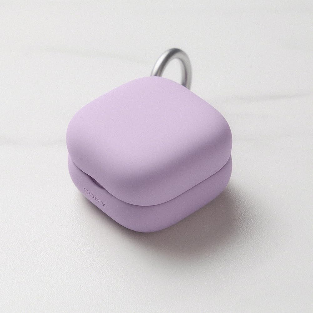 Amazon | ソニー(SONY) LinkBuds Clip用ケースカバー ラベンダー WF