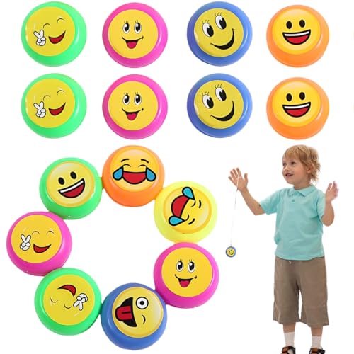 THQAE 15 Pièces Yoyo Enfant, Yo-Yos, Yoyo Jouets, Jouets pour Pochette Cadeau pour Enfants, Petit Cadeau Anniversaire Enfant Invité, Modèle Aléatoire