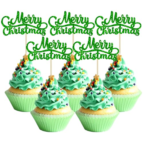 Gyufise Confezione da 24 topper per cupcake con