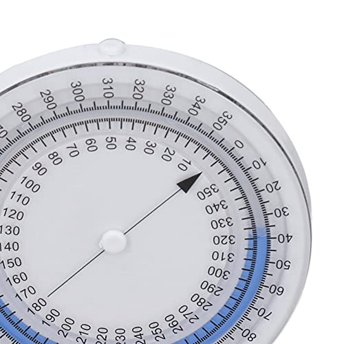 Neigungsmesser für Physiotherapie - Präziser Blasen-Neigungsmesser mit genauen Messungen für Studenten und Profis (Blau)