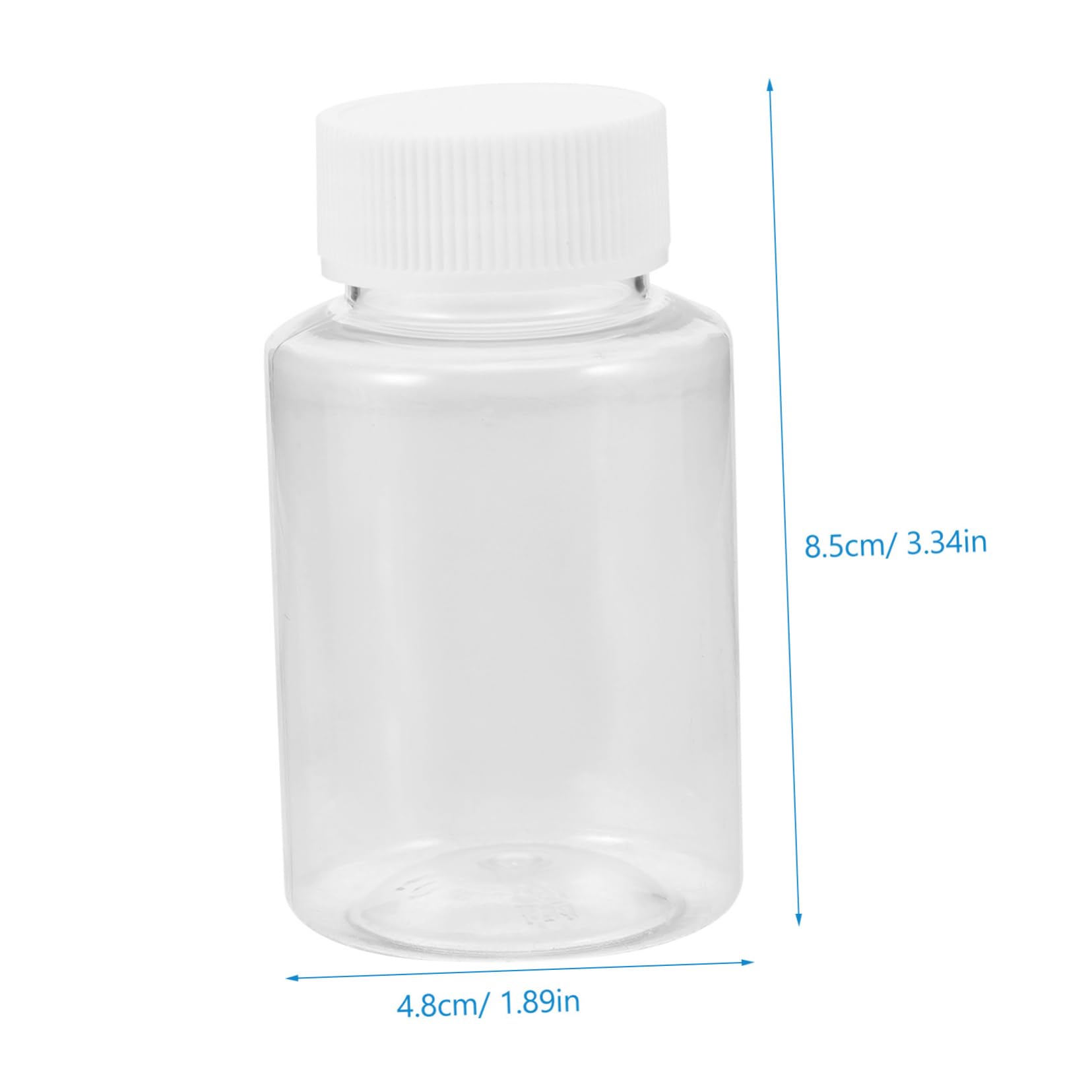 NAMOARLY 6 Pack Laboratory Oil Sample Bottles Wide Mouth Reagent Bottles with Caps Sealed Storage for Sample Analysis