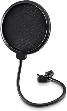 Mic Pop Filter for Recording Vocals High Quality Great for Singers & Podcasters