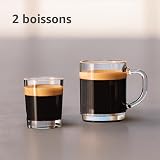 Philips Expresso broyeur Série 2200-2 Cafés, Écran tactile, Mousseur à lait classique, Broyeur céramique, Machine à café à grain Noir mat (EP2220/10) - 5