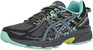 ASICS Women's Gel-Venture 6 Running-Shoes,Black/Carbon/Neon Lime,7.5 Medium US