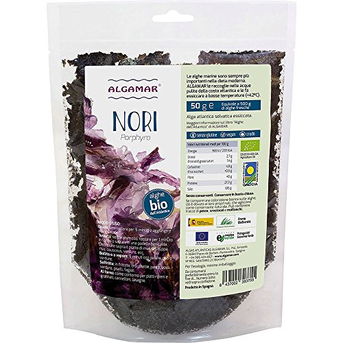 Algamar - Alga Nori Fiochi ecológica, 50 g