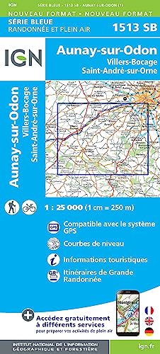 1513Sb Aunay-Sur-Audon/Villers-Bocage/Thury-Harcourt