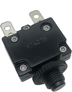 88 Series Thermal Overload Circuit Breaker 6A 125/250VAC 50/60Hz With Nut