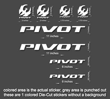Pivot frame decals Clearance