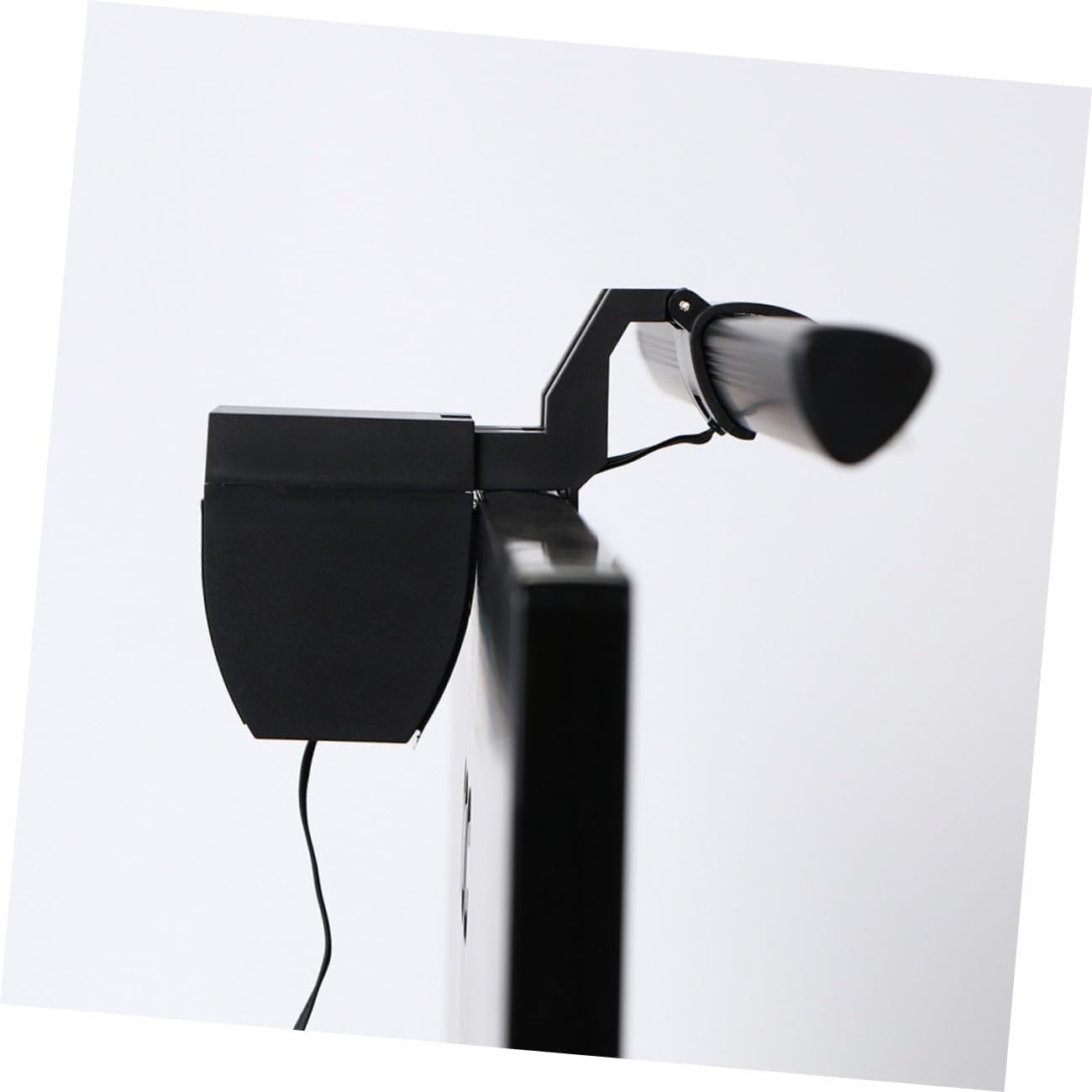 HOMSFOU USB Powered E-Reading Monitor Light Clip Screen Bar Lamp for Home Office Study Eye-Caring USB Monitor Lamp Black Screen Hanging Light